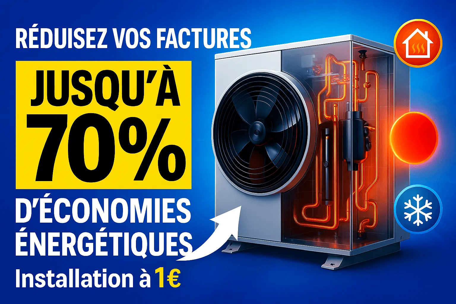 Économies sur les factures de chauffage grâce à la pompe à chaleur Eco Prime Chauffage